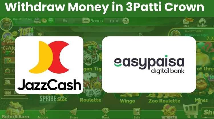 Withdraw Money in 3Patti Crown – Fast & Secure Guide